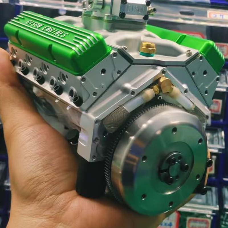 🎉Letzter Tag Aktion 50% RABATT 🔥 - Sammlerstück eines OHV V8 Small-Block-Motors