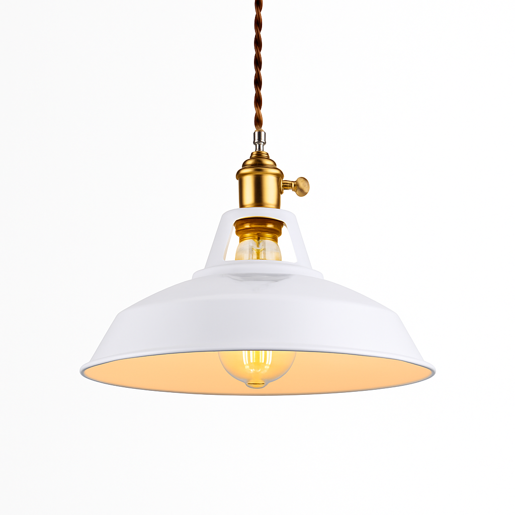 Farbige Metall-LED-Hängelampe Loft