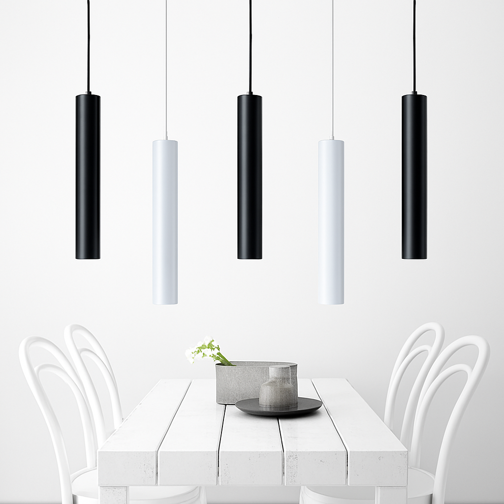 Pendelleuchte LED im Zylinderrohr