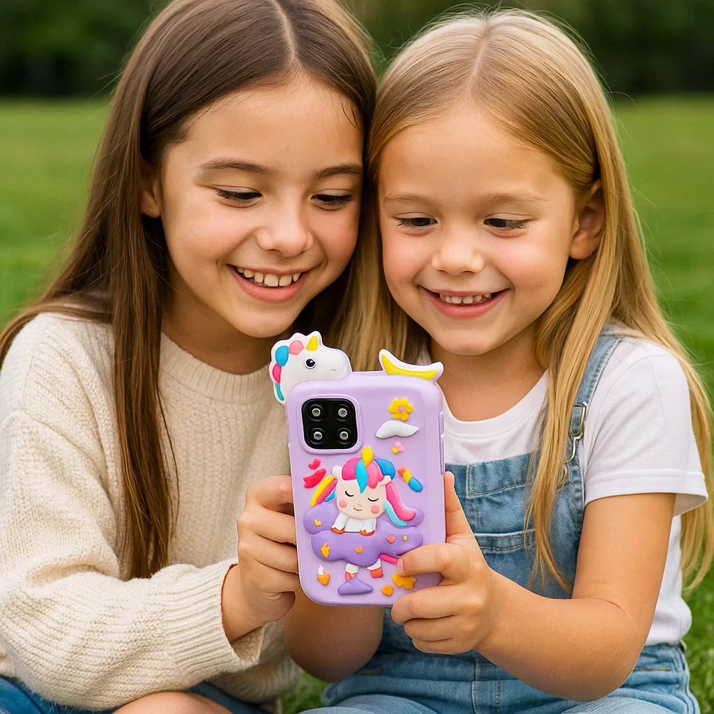 Bildungsförderndes Spielzeug für Kinder in Form eines Smartphones
