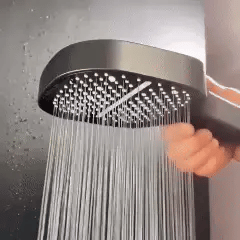 Hochdruck-Duschkopf mit Turbo Boost-Technologie und Filtration