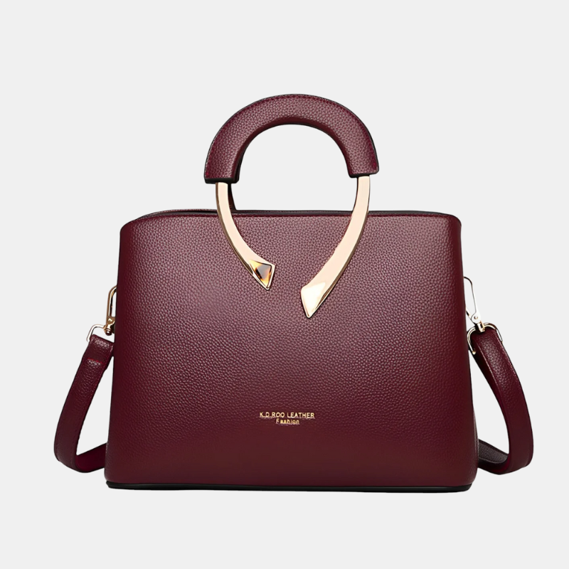 Luxuriöse Leder-Tote-Handtasche für Frauen mit vielseitigem Design und optimaler Organisation
