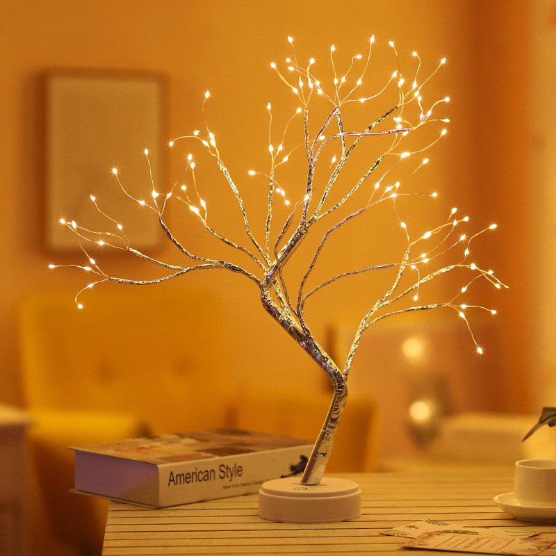 LuxeGlow Bonsai Baumlampe | Elegante Beleuchtungslösung für eine serenen Innenraum