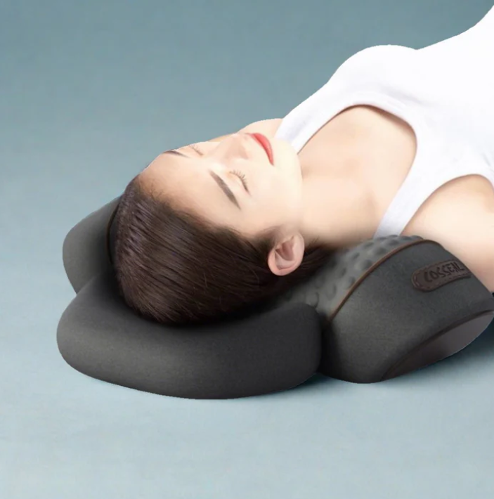 NeckEase Therapie-Massager | Erlebe die Ruhe, lindere die Schmerzen in deinem Nacken und Rücken