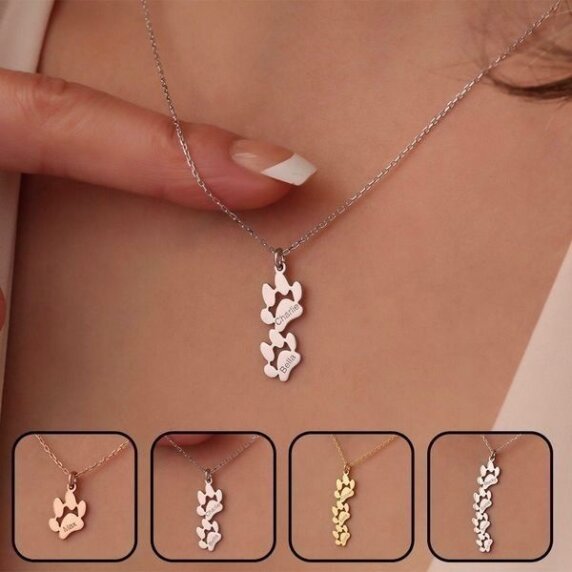 PawCharm | Anpassbare Pfotenabdruck als Symbol der Liebe