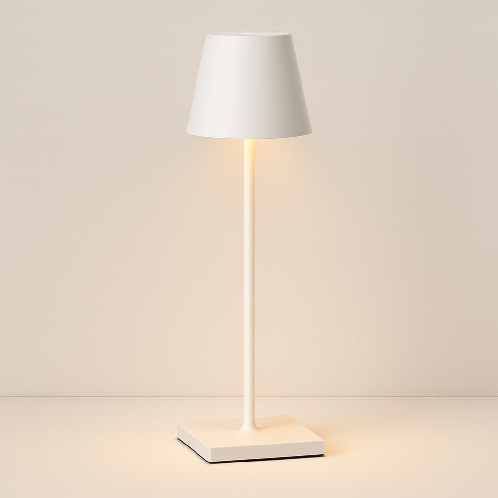 Drahtlose Tischlampe | Tischbeleuchtung mit Akku | TischLicht