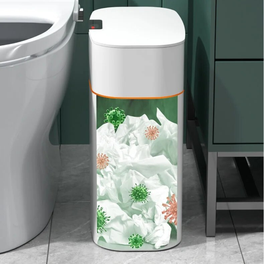 Intelligente Mülltonne | Stilvoll und mit Bewegungssensor