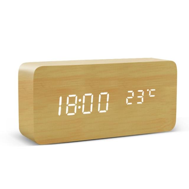 Boom Minimalistische LED-Wecker Digitaler Wecker
