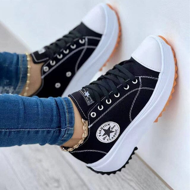 Oliva - Bequeme, atmungsaktive Sneakers mit Fußgewölbeunterstützung