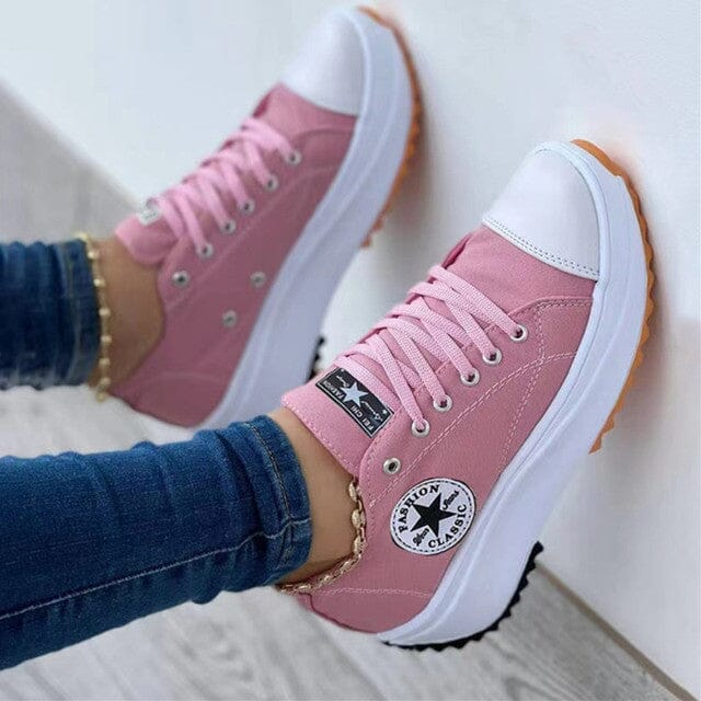 Oliva - Bequeme, atmungsaktive Sneakers mit Fußgewölbeunterstützung