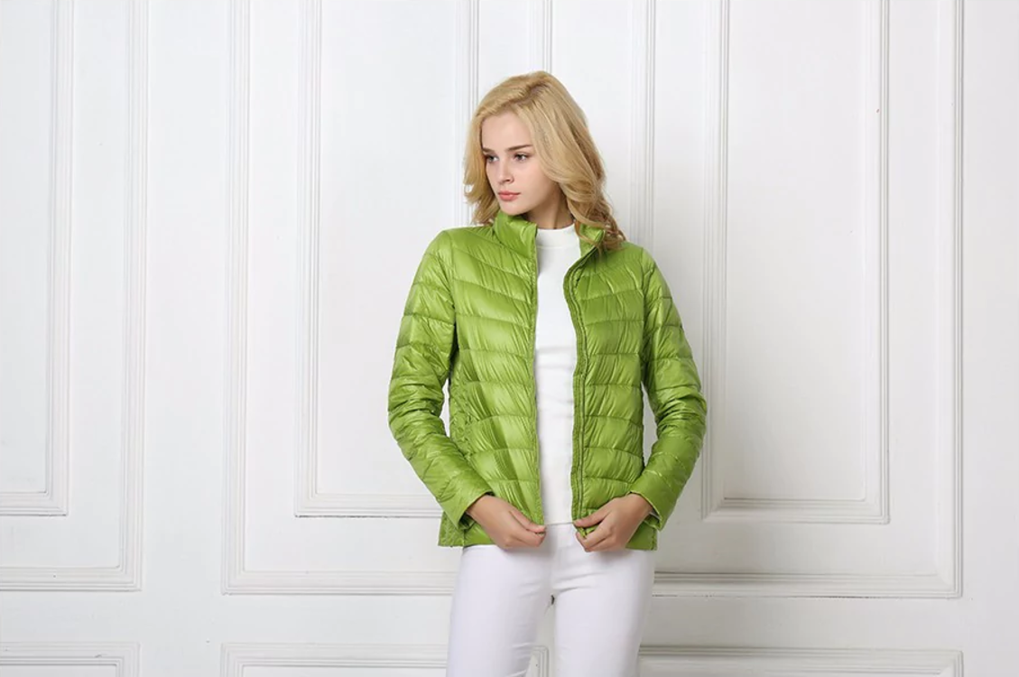 Leichte Daunenjacke für Frauen | Wasserdicht
