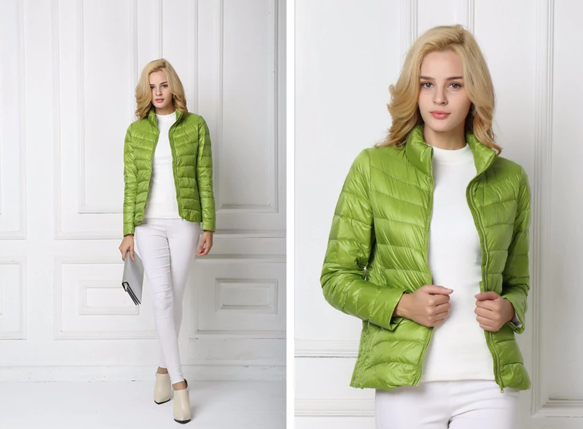 Leichte Daunenjacke für Frauen | Wasserdicht