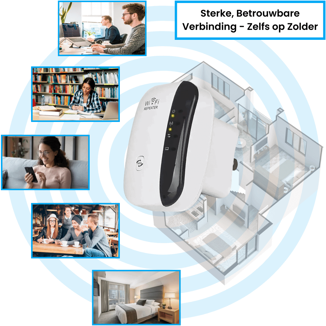 WiFiBoost Pro | Optimieren Sie Ihr WLAN für nahtlose Verbindung im ganzen Haus!