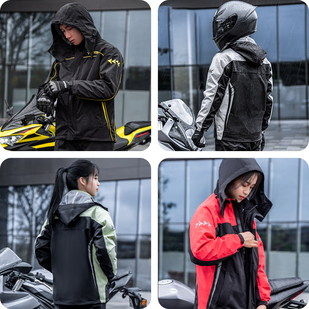 Unisex Wasserdicht Regenanzug – Leichte und Bequeme Regenbekleidung für Outdoor