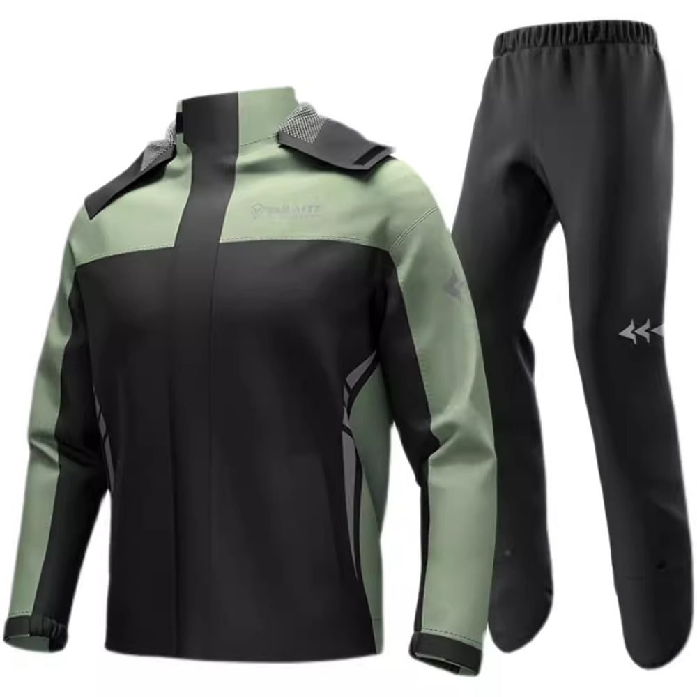 Unisex Wasserdicht Regenanzug – Leichte und Bequeme Regenbekleidung für Outdoor