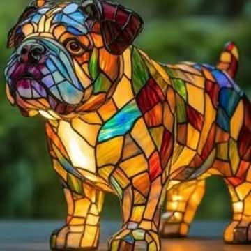 Lunaro - Künstlerische LED Nachtlampe mit Hunderassen für stimmungsvolle Wohnkultur