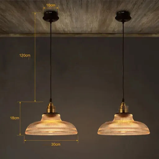 Ampheris - Glas-Hängelampe Designbeleuchtung