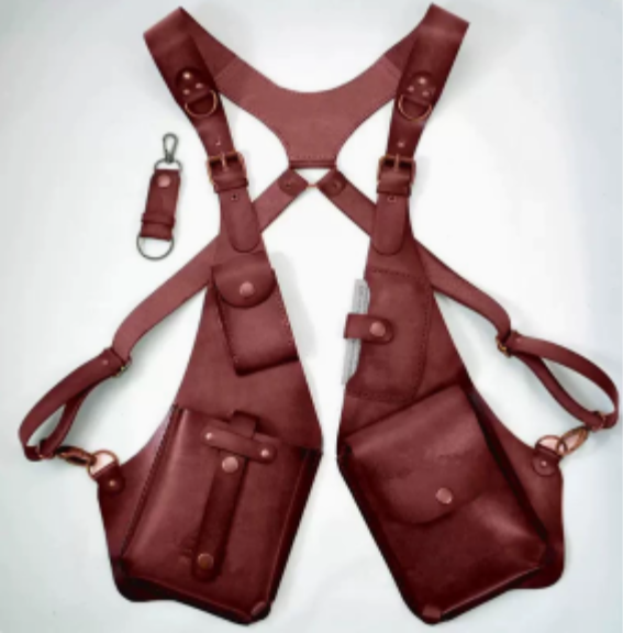RetroGear Schulterholster | Vielseitiges Lederholster für stilvolle Aufbewahrung