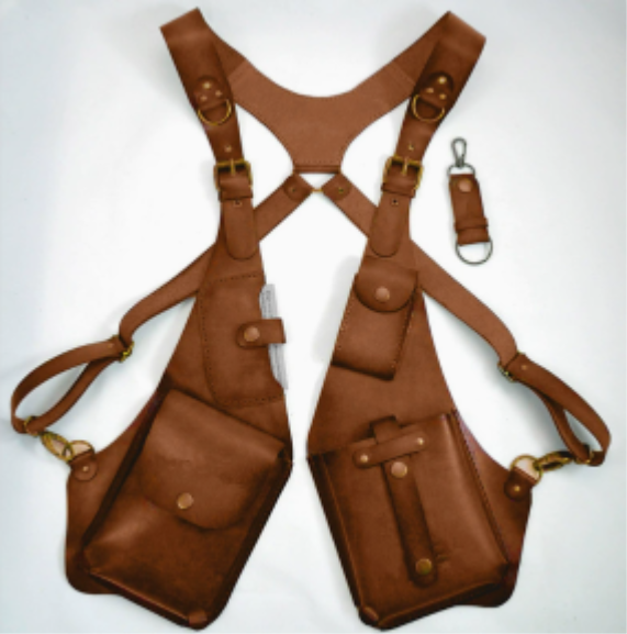 RetroGear Schulterholster | Vielseitiges Lederholster für stilvolle Aufbewahrung