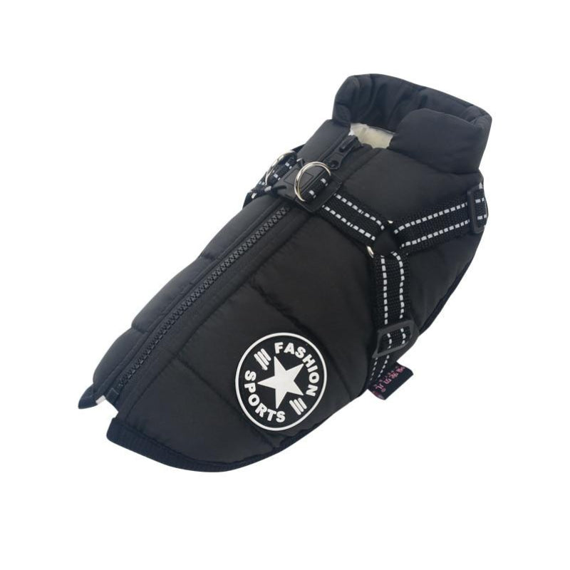 Wasserdichte Hundejacke - Reflektorband | Verschiedene Farben und Größen