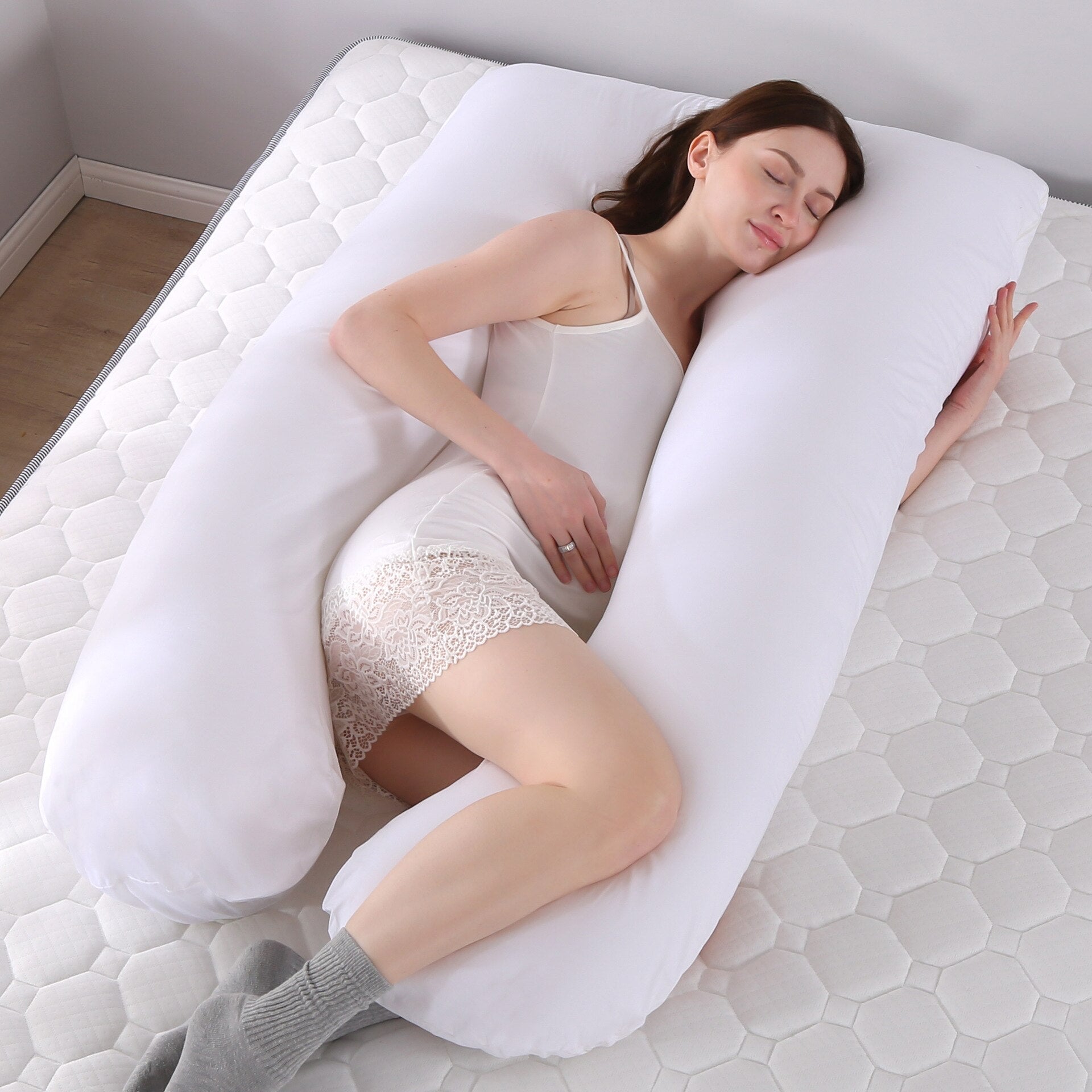 Seitenschläfer-Körperkissen | Ergonomische Ganzkörperstütze