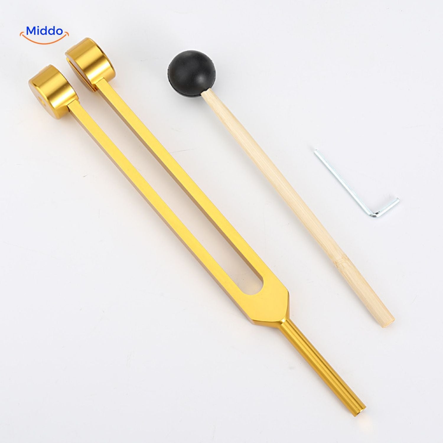 VibeHarmony Stimmgabel Set | Frequente Heilung bis 528 Hz für Körper und Geist