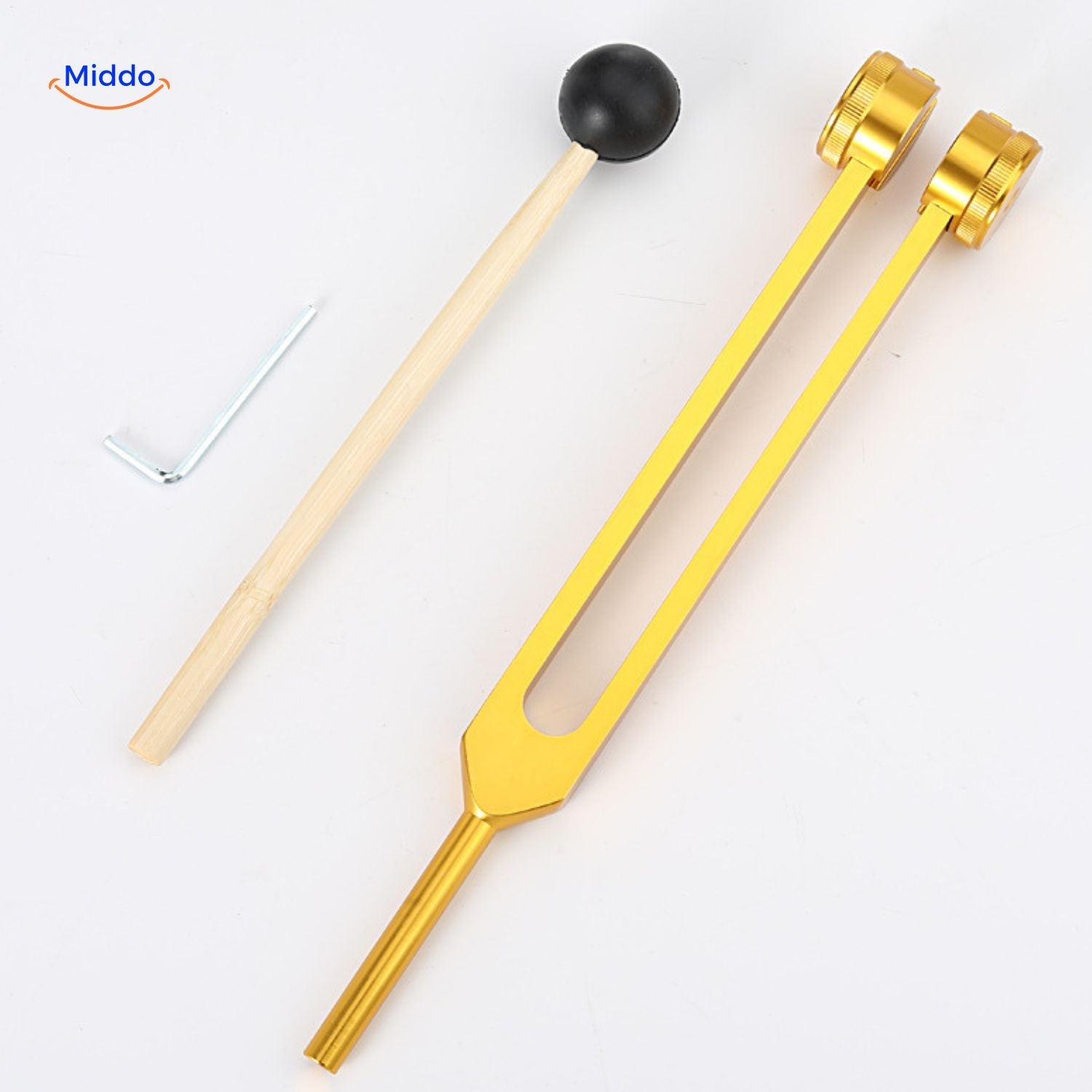 VibeHarmony Stimmgabel Set | Frequente Heilung bis 528 Hz für Körper und Geist