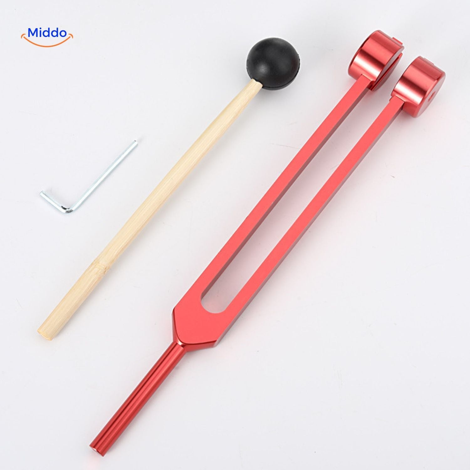 VibeHarmony Stimmgabel Set | Frequente Heilung bis 528 Hz für Körper und Geist