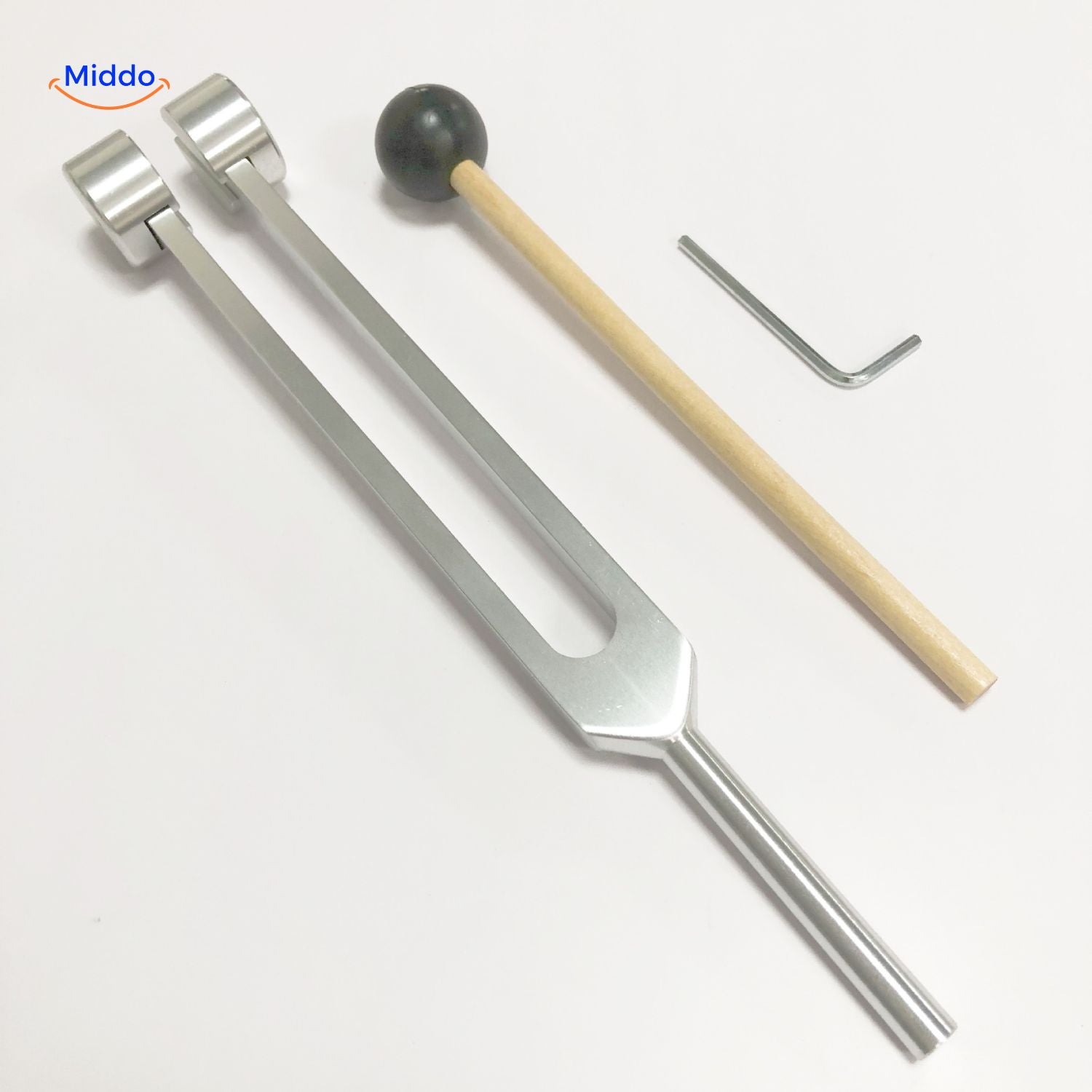 VibeHarmony Stimmgabel Set | Frequente Heilung bis 528 Hz für Körper und Geist