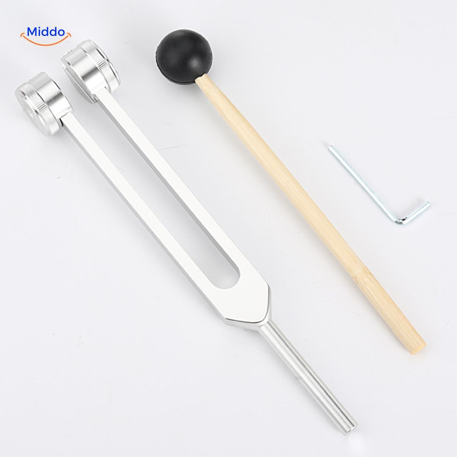 VibeHarmony Stimmgabel Set | Frequente Heilung bis 528 Hz für Körper und Geist
