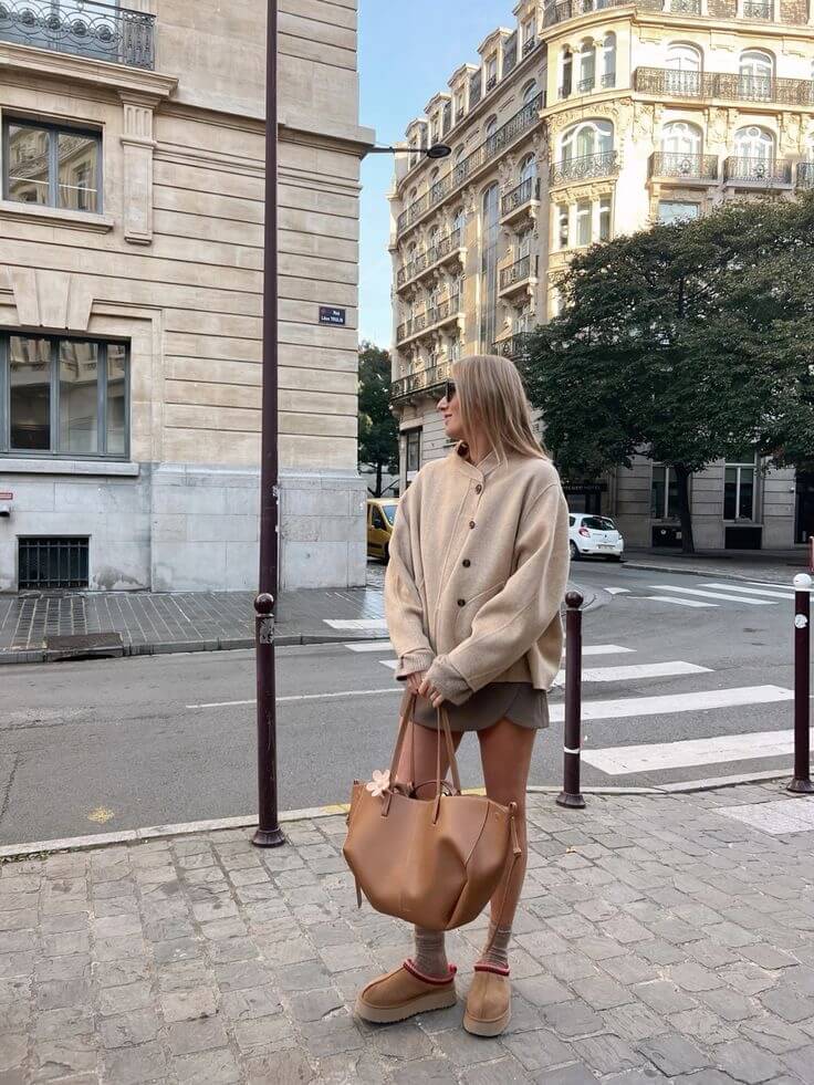 Vintage Tote Bag für Damen | Schultertasche