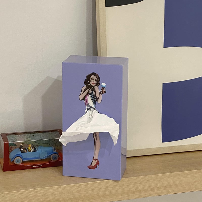Ava Kreatives Design Einzigartige Taschentuchbox für die Wohnkultur
