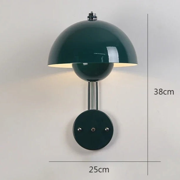 MushroomGlow - Stilvolle Wandleuchte für zauberhafte Einrichtung