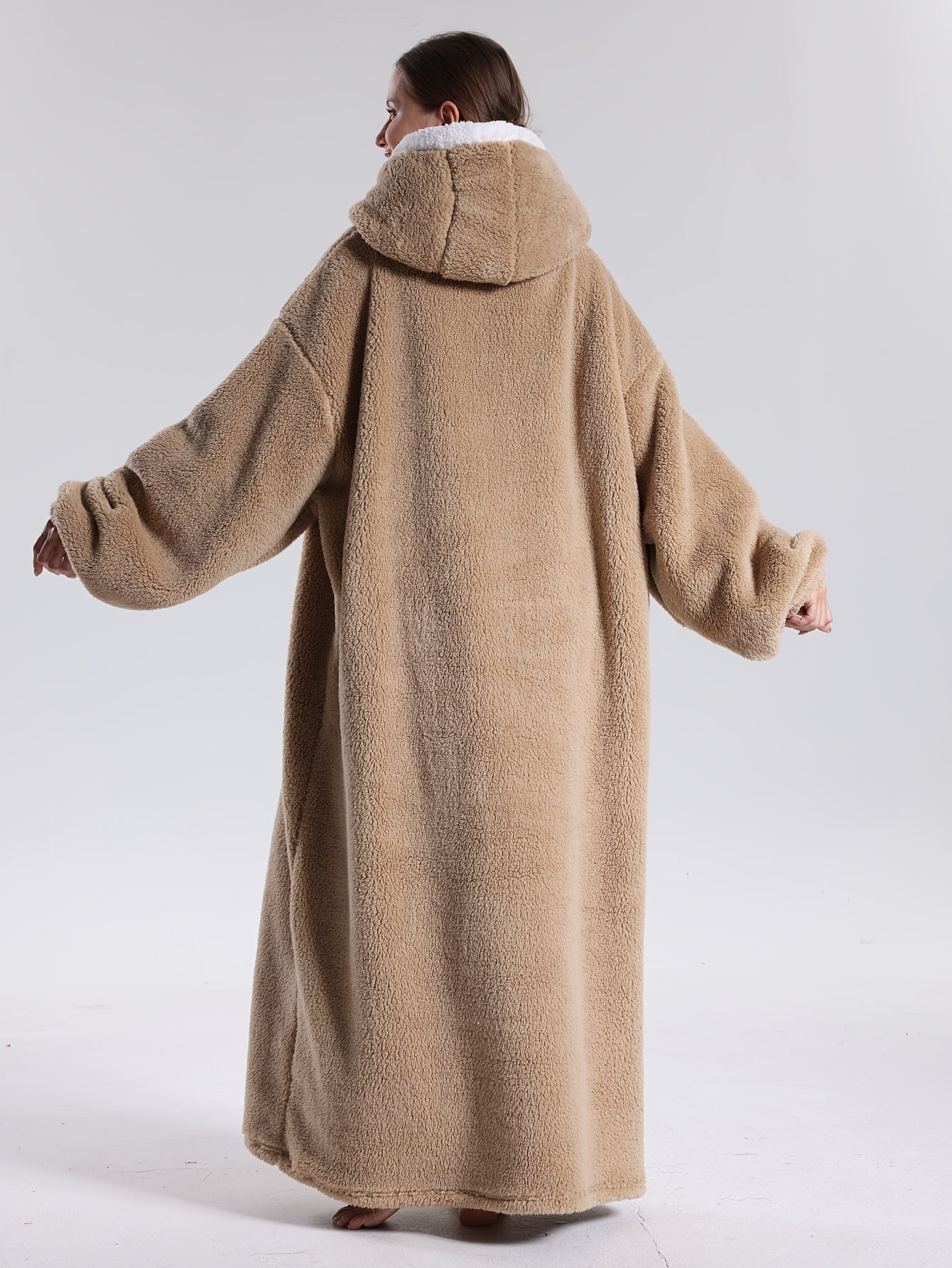 Hoodie Decke | Decke mit Ärmeln | Tragbare Decke Pullover | WärmeHood