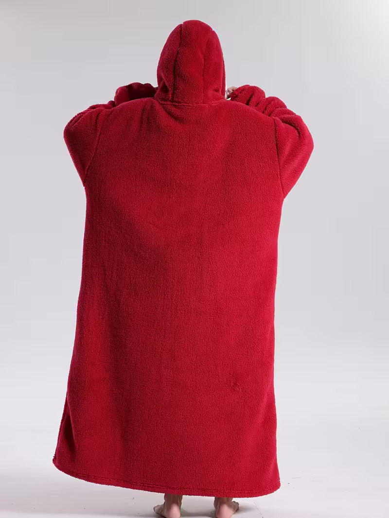 Hoodie Decke | Decke mit Ärmeln | Tragbare Decke Pullover | WärmeHood