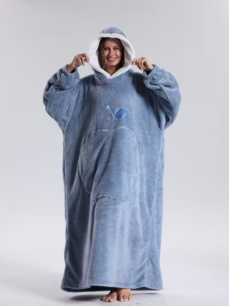 Hoodie Decke | Decke mit Ärmeln | Tragbare Decke Pullover | WärmeHood