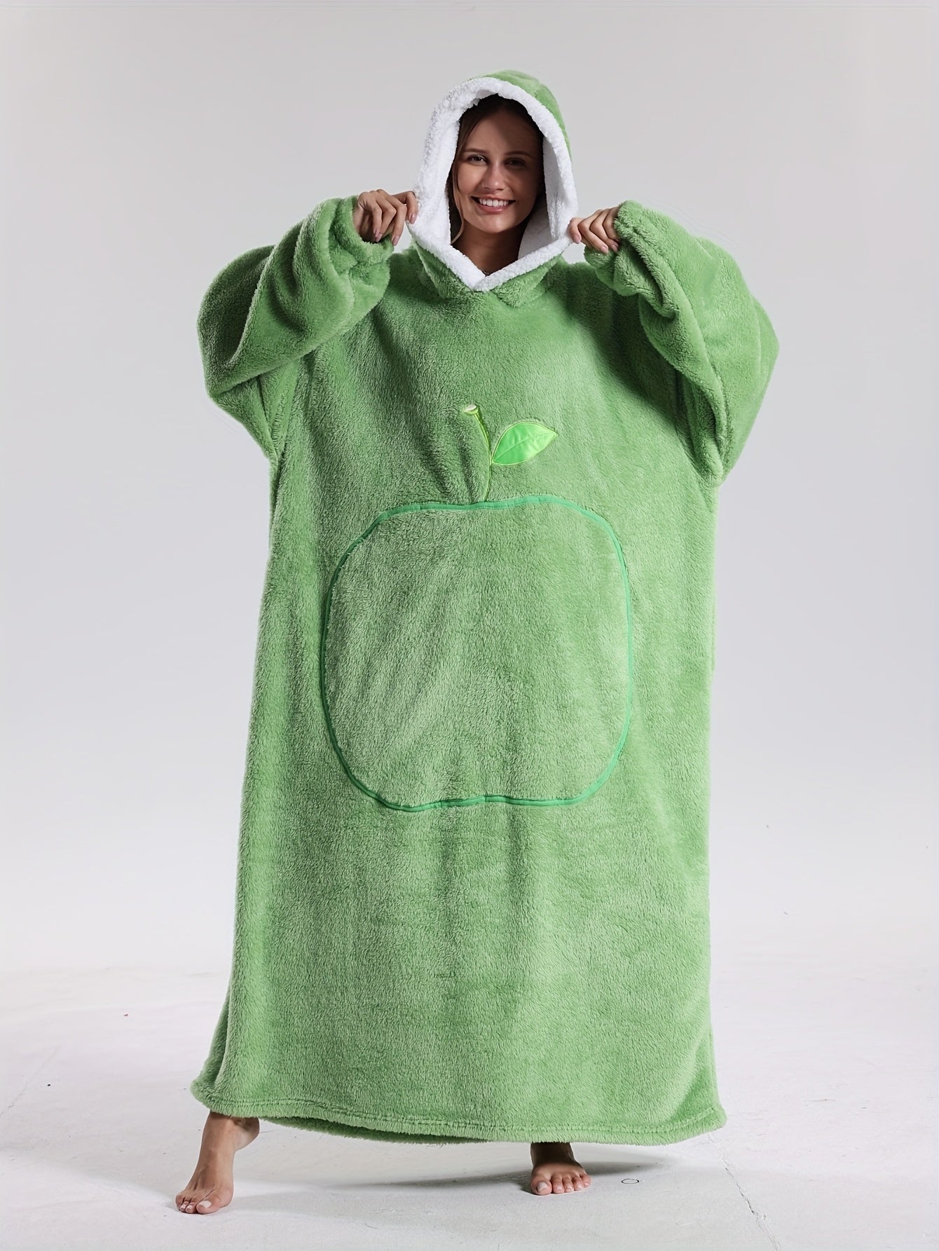 Hoodie Decke | Decke mit Ärmeln | Tragbare Decke Pullover | WärmeHood