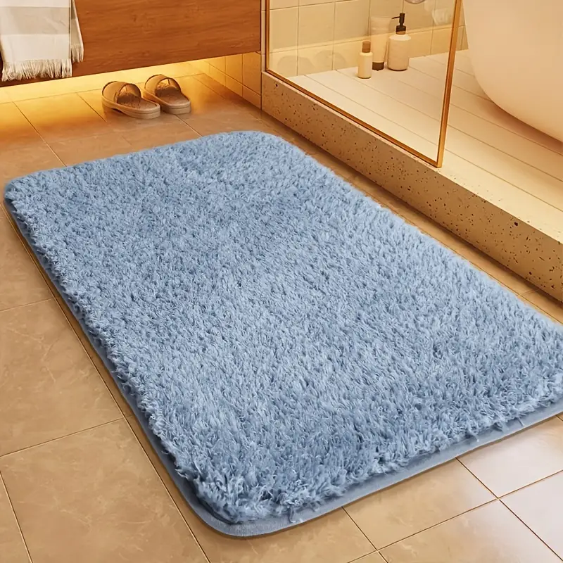 AquaComfort - Weiche und rutschfeste Badematte mit modernem Design und abgerundeten Ecken