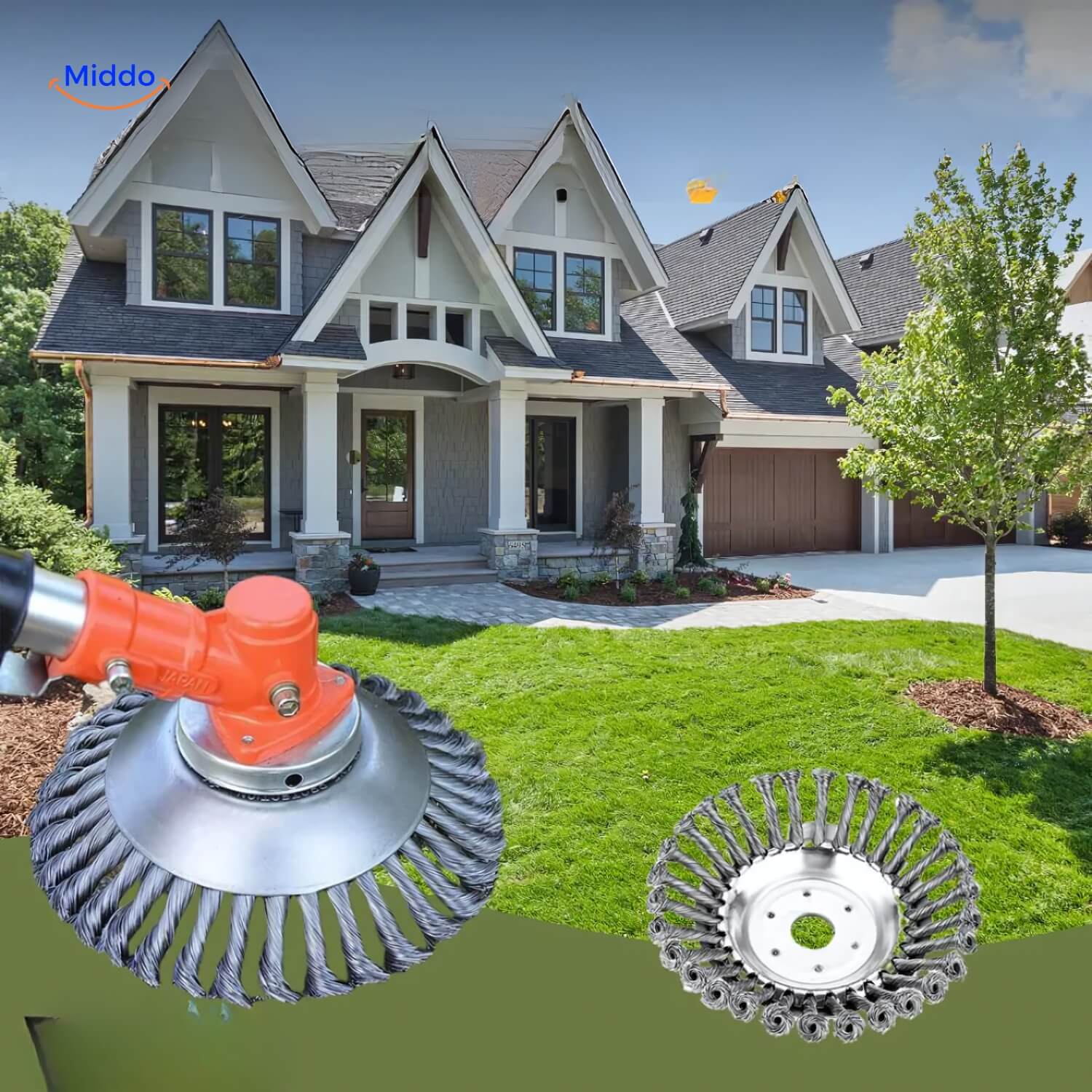 WeedMaster Pro | Nahtlose Unkrautbürste für mühelose Rasen- und Gartenpflege