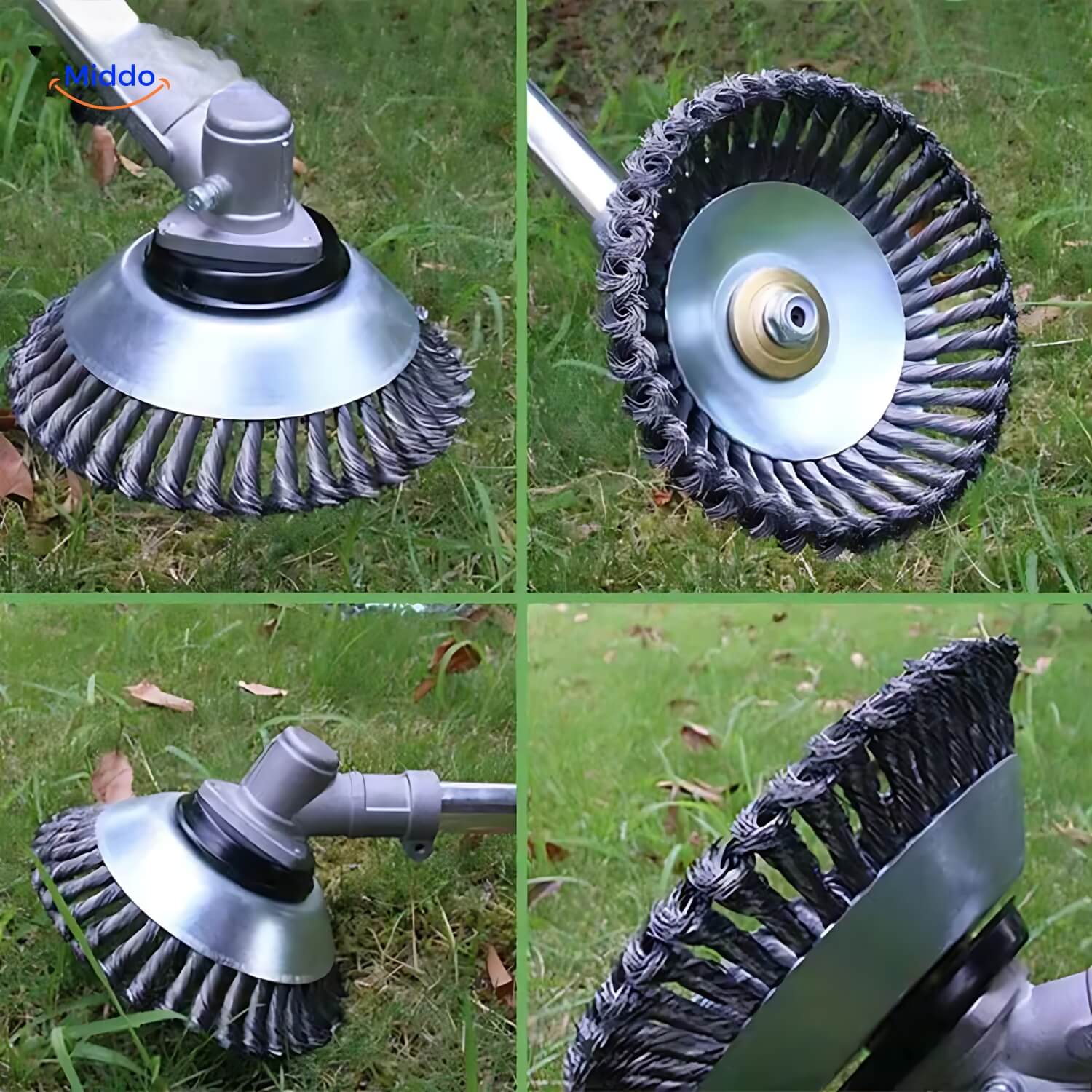 WeedMaster Pro | Nahtlose Unkrautbürste für mühelose Rasen- und Gartenpflege