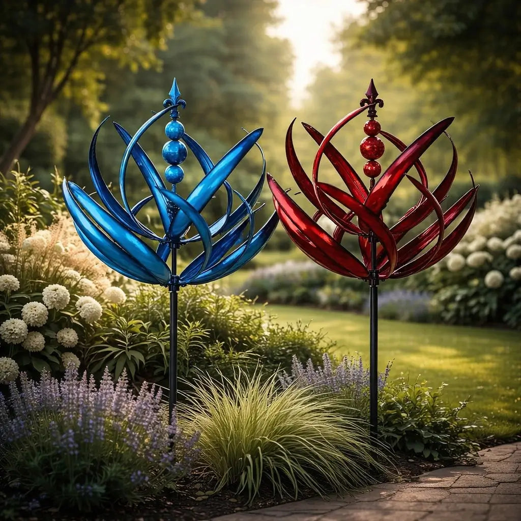 Wetterhahn aus Metall | Dekoration für Garten und Dach | FloraSpindel