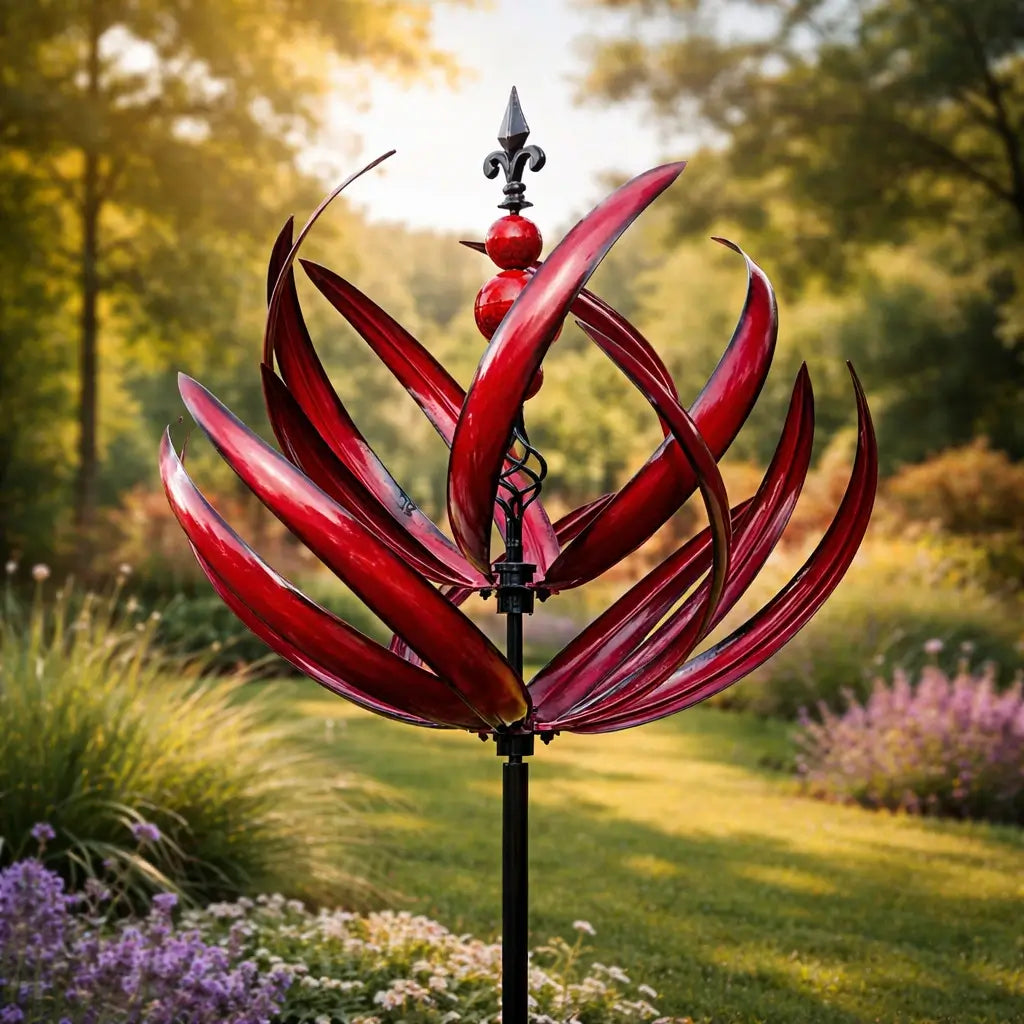 Wetterhahn aus Metall | Dekoration für Garten und Dach | FloraSpindel