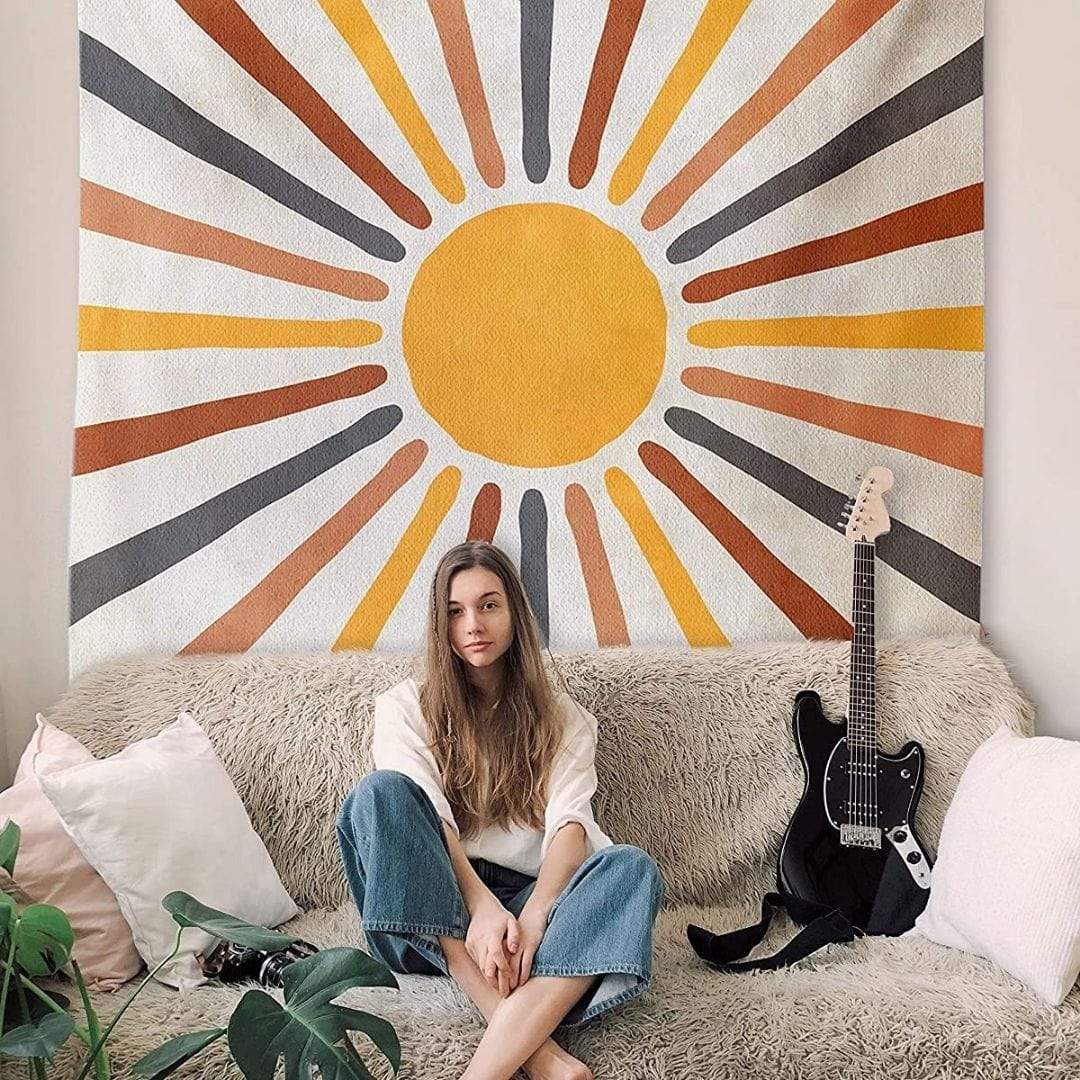 Sonnenschein Wandteppich Dekoratives Tapestry