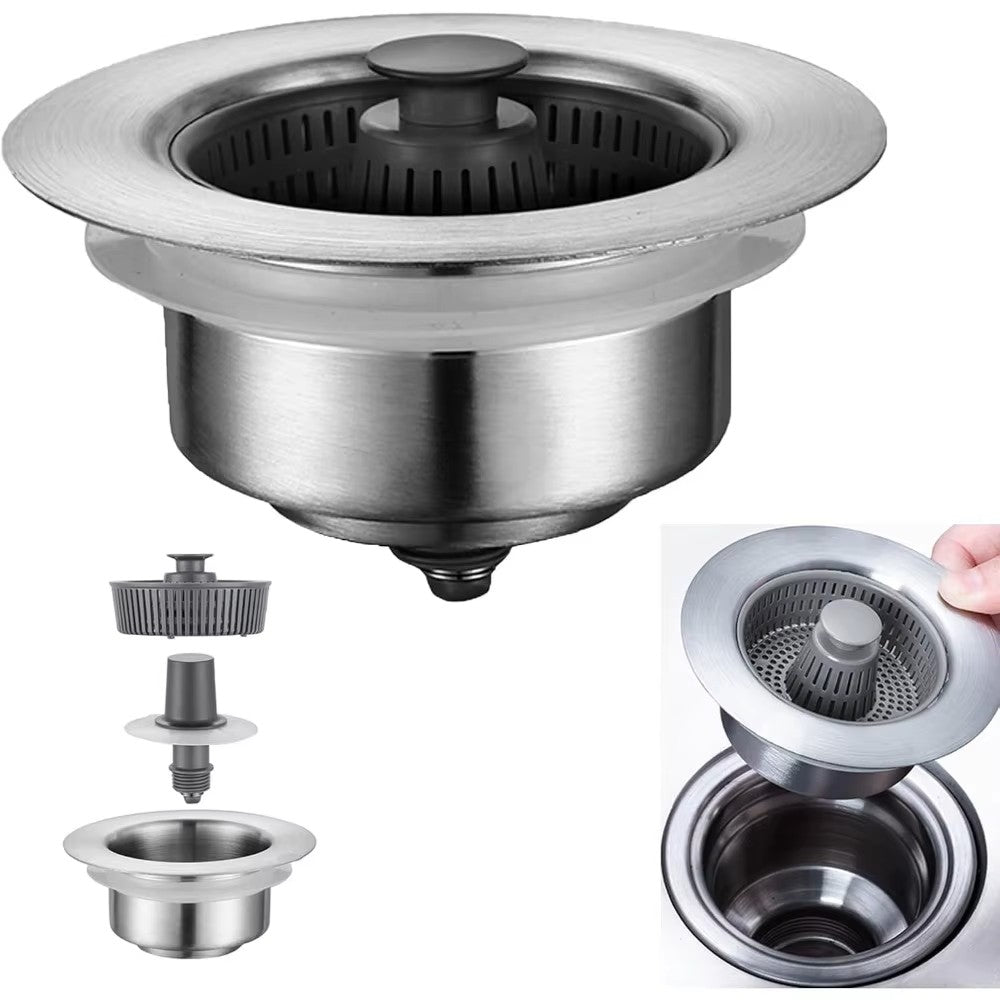 AquaElite | 3-in-1 Spülbeckenfilter für unvergleichliche Wasserreinigung